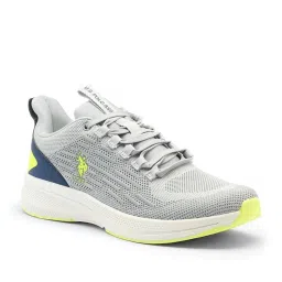 U.S. Polo Assn. Men's Grey Running Shoes image 3