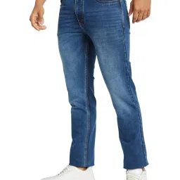 Octave Dark Urban Cotton Regular Fit Jeans image 3