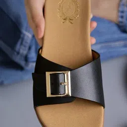 Shoetopia Kids Black Casual Sandals-picture-20