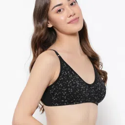 Clovia Multicolor Printed Full Coverage Non-Wired Bra - Pack of 2 image 3