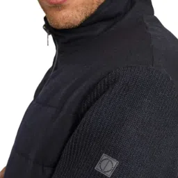 Bruun & Stengade Blue Regular Fit Puffer Jacket image 3