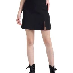 Calvin Klein Black Logo Regular Fit Skirt-picture-16