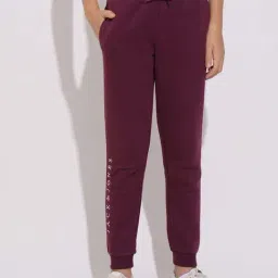 Jack & Jones Junior Boys Windsor Wine Solid Joggers-picture-16