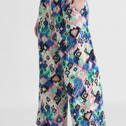 Only Multicolor Printed Pants image 3