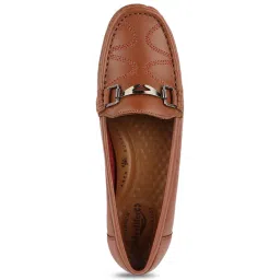 MediFeet Women's Tan Casual Loafers image 3