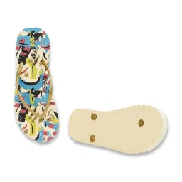 Ginger by Lifestyle Women's Gold Flip Flops image 3