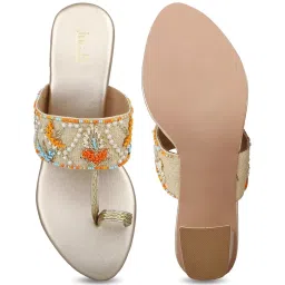 Inc.5 Women's Gold Toe Ring Sandals image 3