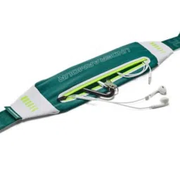 Under Armour Flex Run Green Polyester Solid Waist Bag image 3