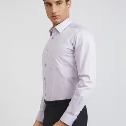 Raymond Violet Slim Fit Printed Shirt image 3