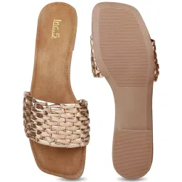 Inc.5 Women's Rose Gold Casual Sandals image 3