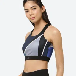 Fitleasure Multicolored Non Wired Padded Sports Bra image 3