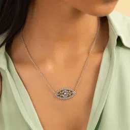 Shaya Sanna Huvu Necklace in Dual Plated 925 Silver-image-32
