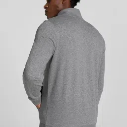 Puma Grey Cotton Slim Fit Sweatshirt image 2