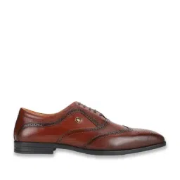 Louis Philippe Men's Brown Oxford Shoes-picture-39