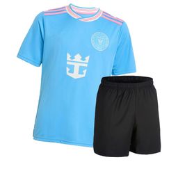 dostitch Boys Blue & Black Printed Round Neck Polyester T-shirt With Shorts-picture-42