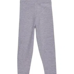 The Mom Store Girls Multicolor Cotton Leggings - Pack of 3 image 2