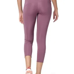 Asics Purple Fitted Sports Capris image 2