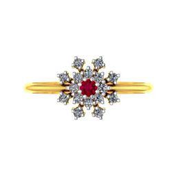 p.c. chandra jewellers P.C Chandra Jewellers 18k Yellow Gold Magnificent Diamond Ring-picture-40