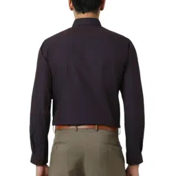 Peter England Purple Slim Fit Shirts image 2