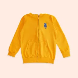 Pantaloons Junior Yellow Cotton Printed Full Sleeves Sweatshirt-image-17