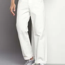 Calvin Klein Denim Light Cotton Straight Fit Jeans-image-72