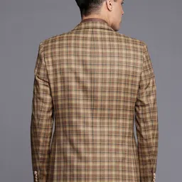 Raymond Checked Notched Lapel Single-Breasted Formal Blazers image 2