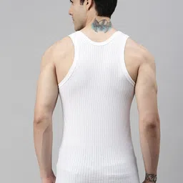 CAVENDERS Pack Of 6 Scoop Neck Pure Cotton Basic Vests - v289st image 4