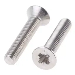 RS PRO Machine Screw M4x6 mm Steel Pozidriv Countersunk, 9087504 (Bag of 100 pcs)-image-45