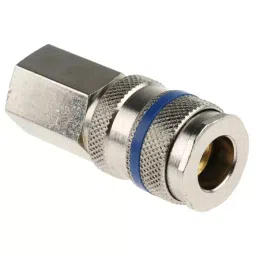 RS PRO Steel Female Pneumatic Quick Connect Coupling G 1/4 Female Threaded, 6671917 image 4