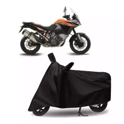 Auto Pearl Bike Cover for KTM 1050 Adventure (Black)-picture-22