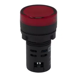 RS PRO LED Pilot Light Panel Mount Red 22 mm Cutout IP65 Round 110 V AC, 7637927 image 2