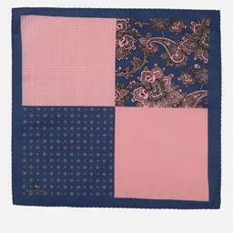 Allen Solly Floral & Geometric Printed Pocket Square image 4