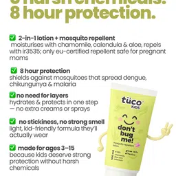 tuco kids TuCo Intelligent Don't Bug Me Mosquito Repellent Lotion image 2