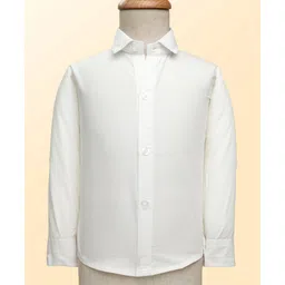 Rikidoos Full Sleeves Checked 3 Piece Party Suit With Bow Set - White & Light Blue image 2