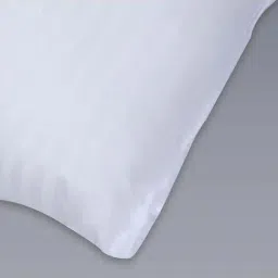 MFD HOME Furnishing Esper Premium Cotton White Polyfill Pillow - Set of 1 image 5