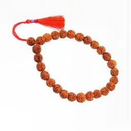 Divine souvenirs Unisex Wooden Rudhraksha Elasticated Bracelet-picture-23