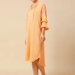 Chemistry Orange Cotton Solid Night Dress image 3