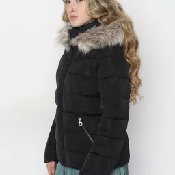 Vero Moda Black Polyester Regular Fit Jackets image 3