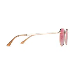 Vincent Chase 148937 Pink Polarized Round Sunglasses image 3