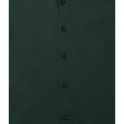 Allen Solly Junior Green Solid Full Sleeves Shirt image 3