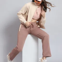 Monte Carlo Beige Cotton Blend Regular Fit Tracksuit image 3