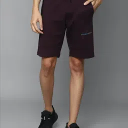 Tribe by Allen Solly Brown Slim Fit Shorts-picture-23