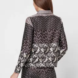 Vero Moda Brown Printed Shirt image 3