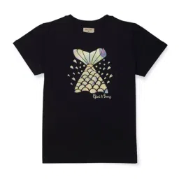 Gini & Jony Kids Black Printed Top-picture-35