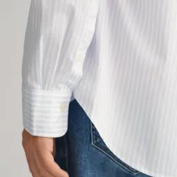 GANT Striped Button Down Regular Fit Shirt image 3