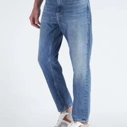 Calvin Klein Denim Medium Cotton Straight Fit Jeans image 3