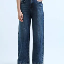 U.S. Polo Assn. Blue Relaxed Fit High Rise Jeans-picture-20