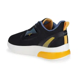 Campus Kids CUBIC JR Black & Yellow Training Shoes image 3