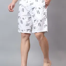 Cantabil White Cotton Regular Fit Printed Boxers image 3