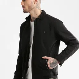 showoffff Showoff Black Slim Fit Jacket image 3